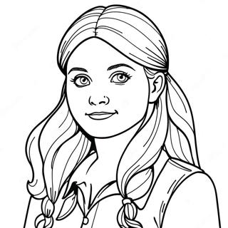 Page A Colorier Ginny Weasley 48454-40263