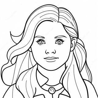 Page A Colorier Ginny Weasley 48454-40264