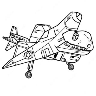 Page A Colorier A10 Warthog 48474-40290