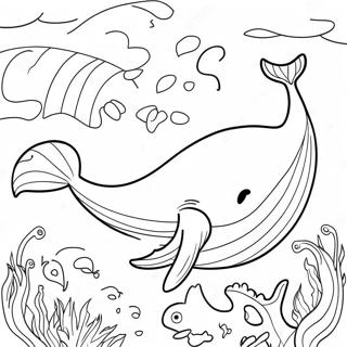 Jonas Et La Baleine Pages À Colorier