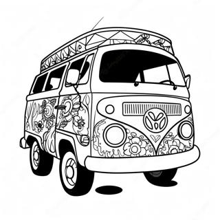 Page A Colorier Van Hippie 48524-40314