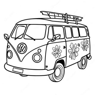 Page A Colorier Van Hippie 48524-40315