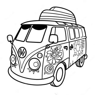 Page A Colorier Van Hippie 48524-40316