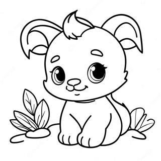 Page A Colorier Bebe Animal 48554-40350