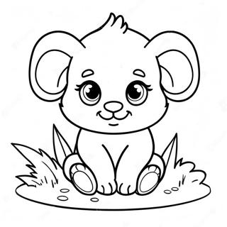 Page A Colorier Bebe Animal 48554-40352