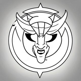 Page A Colorier Logo Des Devils Du New Jersey 48564-40347