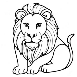 Page A Colorier De Lion 48604-40382