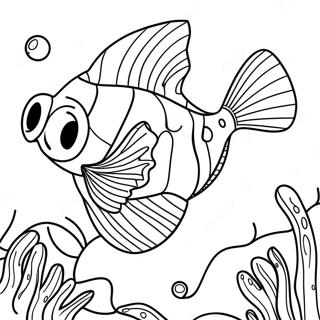 À La Recherche De Dory Pages À Colorier