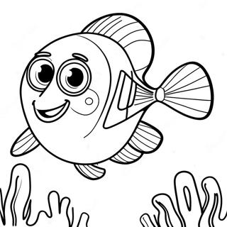 Page A Colorier Trouver Dory 4861-3907