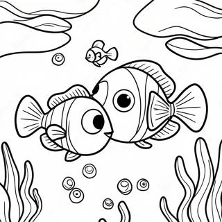 Page A Colorier Laventure Sous Marine De Nemo Et Dory 4862-3909