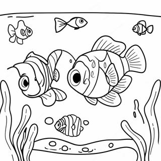 Page A Colorier Laventure Sous Marine De Nemo Et Dory 4862-3912