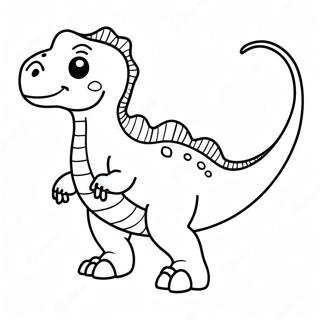 Page A Colorier Dino Dana 48694-40455