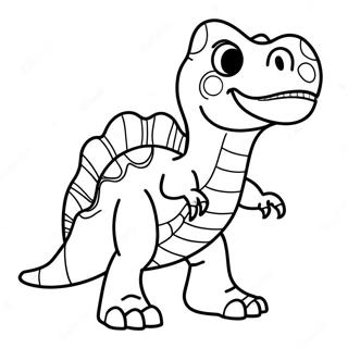 Page A Colorier Dino Dana 48694-40456