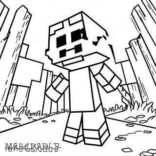 Minecraft Entité 303 Pages À Colorier