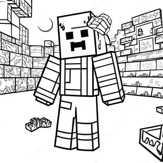 Page A Colorier Entite 303 De Minecraft 48704-40471