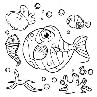 Sous La Mer Pour Adultes Pages À Colorier