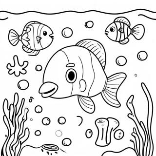 Page A Colorier Relaxante Sous La Mer 48744-40495