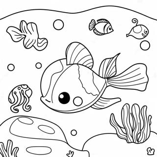 Page A Colorier Relaxante Sous La Mer 48744-40496