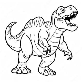 Page A Colorier De Giganotosaurus Rugissant 48835-40569