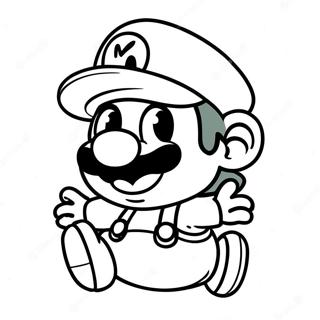 Page A Colorier De Bebe Mario 48884-40594