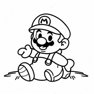 Page A Colorier De Bebe Mario 48884-40596