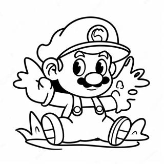 Page A Colorier De Bebe Mario Aventurier 48885-40609