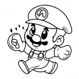 Page A Colorier De Bebe Mario Aventurier 48885-40610