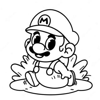 Page A Colorier De Bebe Mario Aventurier 48885-40611