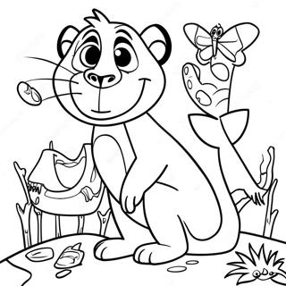 Page A Colorier Des Animaux De Madagascar 4891-3931