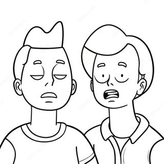 Page A Colorier Beavis Et Butthead 48994-40690