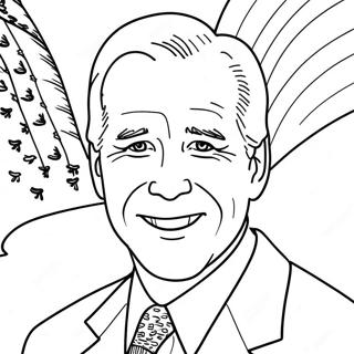 Joe Biden Pages À Colorier