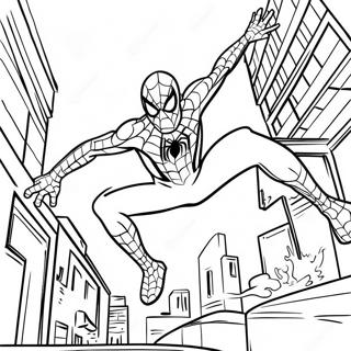 Spider-Man: Loin De Chez Soi Pages À Colorier