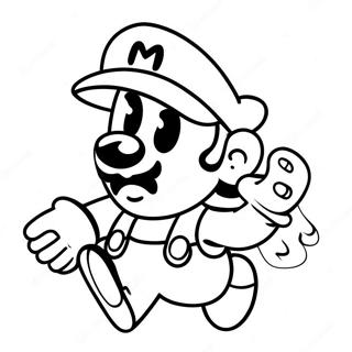 Page A Colorier Imposteur Mario Among Us 49105-40787