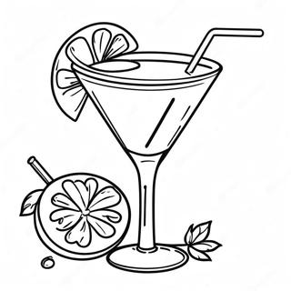 Page A Colorier Cocktail 49114-40774