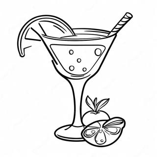 Page A Colorier Cocktail 49114-40776