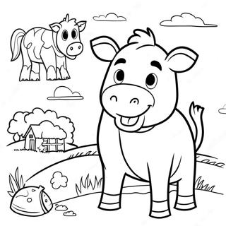 Page A Colorier Animaux De La Ferme Click Clack Moo 49155-40825