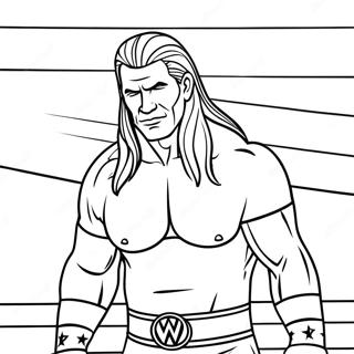 Page A Colorier Wwe Facile Et Simple 4931-3962