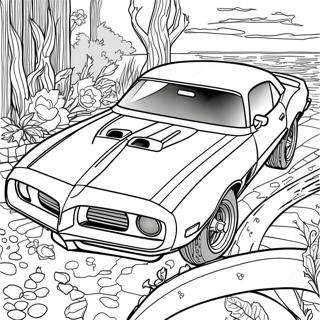 Page A Colorier Pontiac Firebird Classique 49364-41183