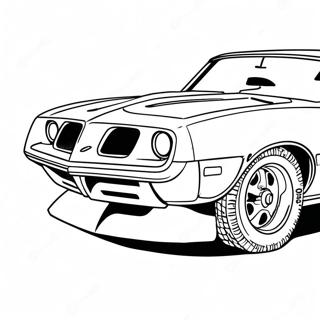 Page A Colorier Pontiac Firebird Classique 49364-41184