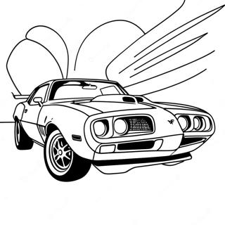 Page A Colorier Pontiac Firebird En Course 49365-40994