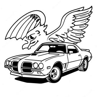 Page A Colorier Pontiac Firebird En Course 49365-41194