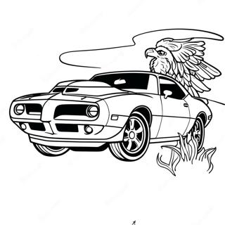 Page A Colorier Pontiac Firebird En Course 49365-41195