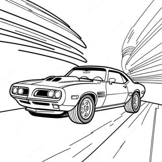 Page A Colorier Pontiac Firebird En Course 49365-41196