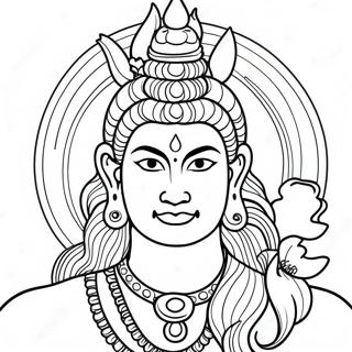 Page A Colorier Shiva 49374-41015