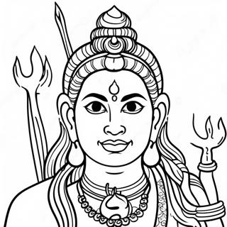 Page A Colorier Shiva 49374-41209