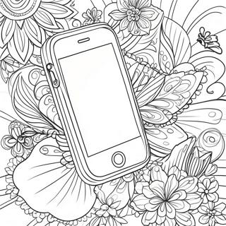 Page A Colorier De Coque De Telephone 49464-41062