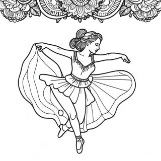 Page A Colorier De Danseur 49494-41291