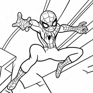 Page A Colorier Coloree De Spider Man Among Us En Action 49515-41110