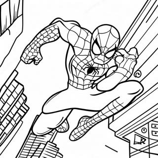 Page A Colorier Coloree De Spider Man Among Us En Action 49515-41111