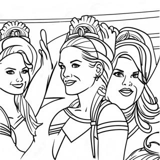 Page A Colorier Des Cheerleaders Des Dallas Cowboys 4953-3976